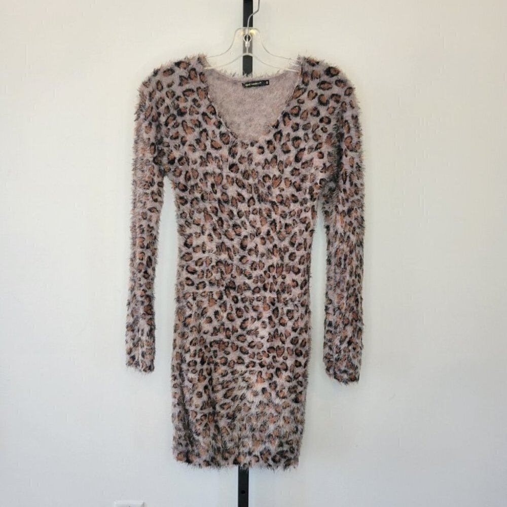 QED London Fluffy  Soft Dress